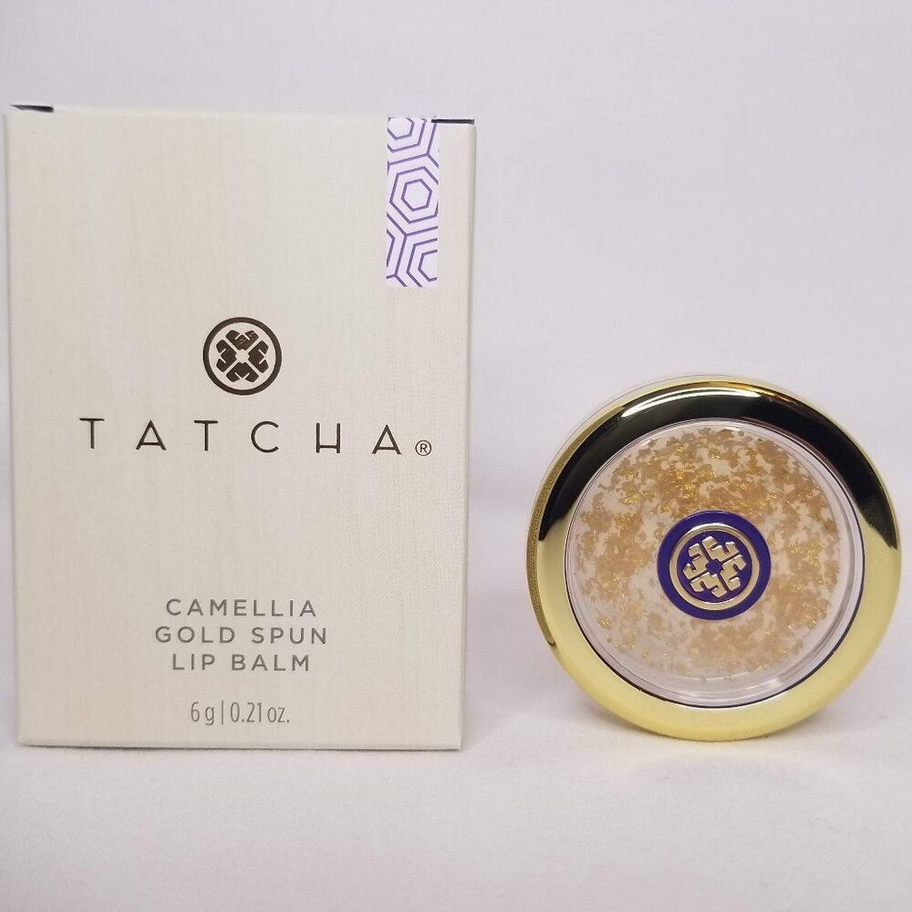 Tatcha -Camellia Gold Spun Moisturizing Lip Balm